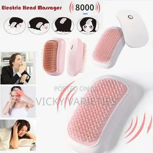 Electric Head Massager Vibration Brush