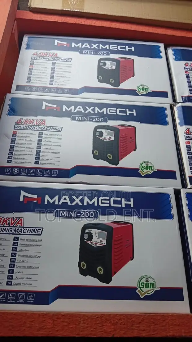 Maxmech Mini200 Welding Machine 4.8KVA - 1