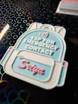 Personalized NFC Smart Keychain/Tag - 1