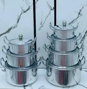 7-Piece Aluminum Pot Set