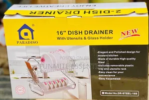 Adonis Stainless Steel Dish Drainer 16-inch
