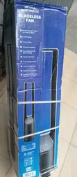 Maxi Bladeless Tower Fan - Smart Memory, 3 Wind Modes, 7-Hour Timer - 1