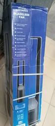 Maxi Bladeless Tower Fan - Smart Memory, 3 Wind Modes, 7-Hour Timer - 4
