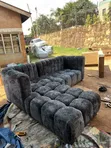 Sofa Mai Girman L-Sama Sabo Mai Inganci - 2