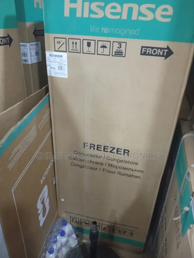 Hisense RS189DR Upright Standing Freezer - Brand New - 1