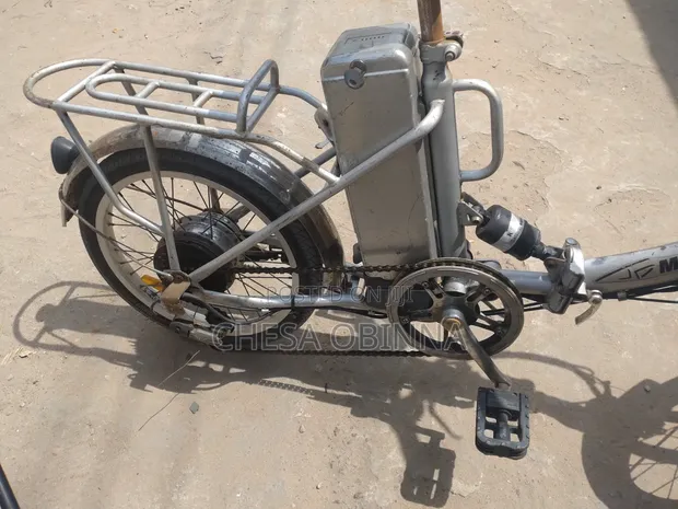JD Motor Electric Bicycle - White - 1
