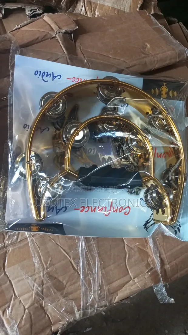 Standard Double Ring Hand Tambo - 1