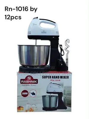 Brand New Rashnik Electric Mixer with Bucket