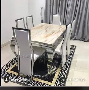 Home Interiors Marmara Dining Set (Mai Zama 6, Mai Girma)