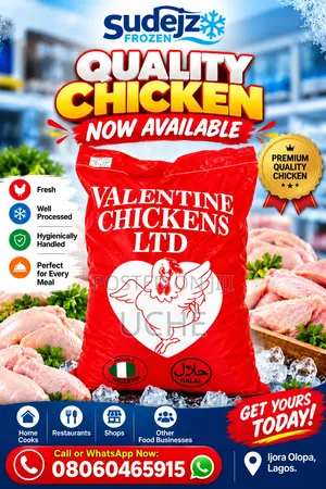 Valentine Cut 4 Soft Chicken (Made in Nigeria)