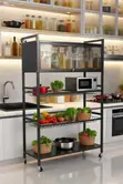 Quality Metal Kitchen Rack - Various Designs - 2