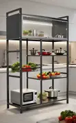 Quality Metal Kitchen Rack - Various Designs - 3