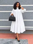 Brand New Nike Maxi Dress - White - 2