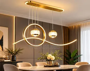 Luxury Modern Wave LED Chandelier