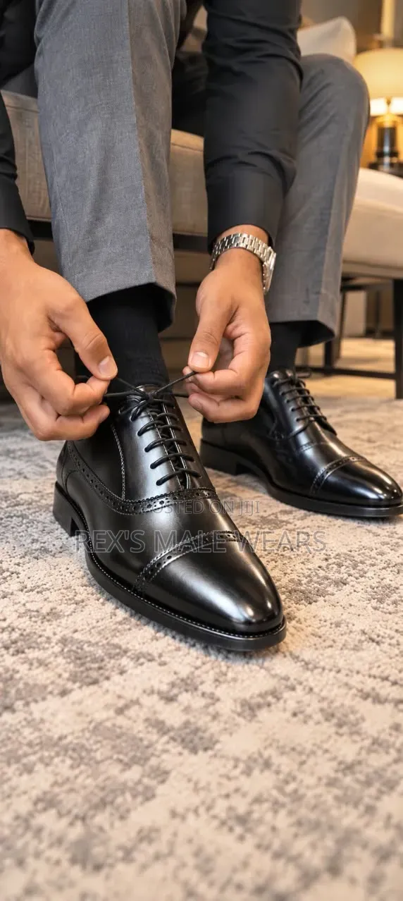 Classic Derby Ankle Boots - Mazan Duniya Girman 42-46 - 1