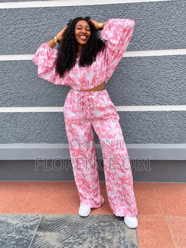 Marble Silk Two Piece Set - 1