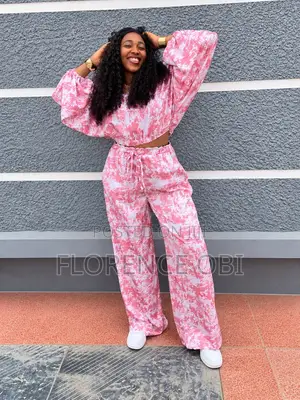 Marble Silk Two Piece Set