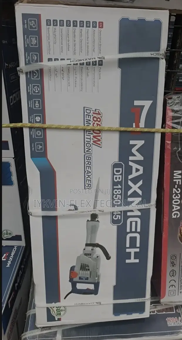 Maxmech 1850W Demolition Hammer - 1