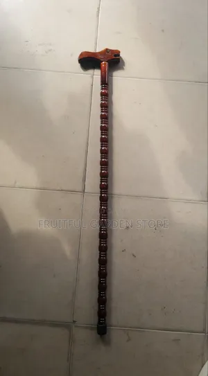 Royal Wooden Walking Stick - Tiger Handle