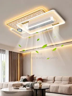 Bladeless Fan with Light, Remote & Voice Control