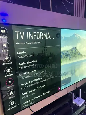 LG OLED 65-Inch Smart TV (OLED65C7P) - Na Amfani
