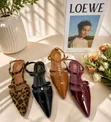 Zara Sleek Chic Brown Leather Sandals - Brand New - 2