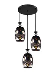 3-in-1 Glass Pendant Light - 5