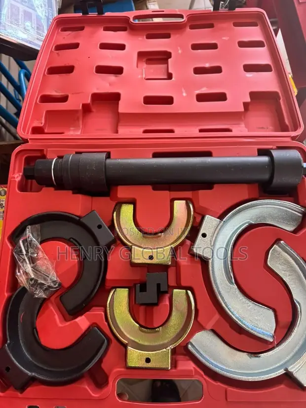 Kayan Aiki Mai Ƙarfi Don Matse Hannun Juyawa (Coil Spring Compressor Tool Set) - 1