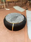 Brand New Round Center Table - Gray - 1
