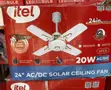 20W AC/DC Itel Fan na Hasken Rana - Sabon Juye - 1