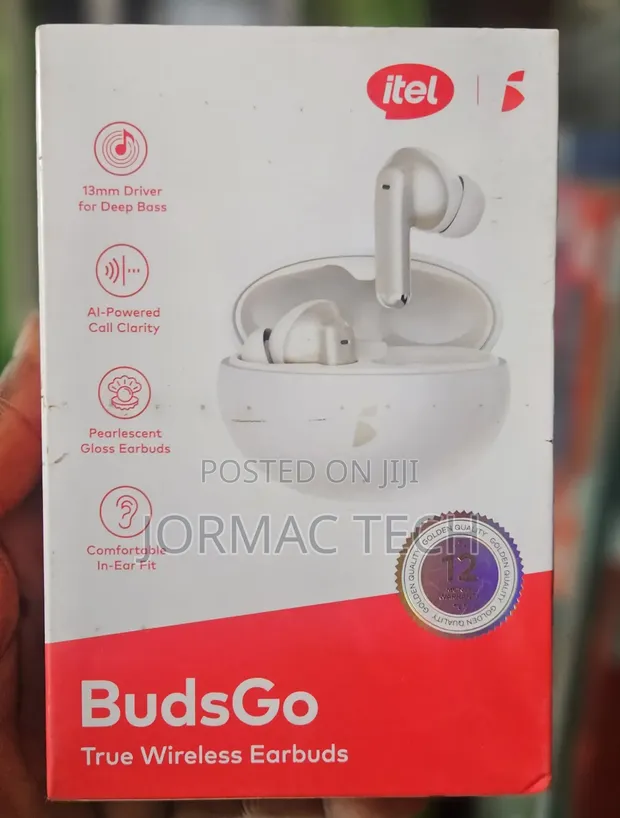 Itel BudsGo Wayarless Earbuds - Fari - 1