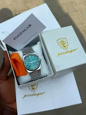 Poedagar Luxury Wristwatch - Teal Dial