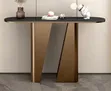 Sabon Marble Top Console Table - 1