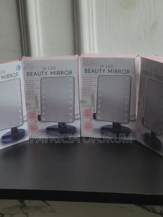 Kiss Beauty LED Madubin Kwalliya Mai Sake Caji - 1