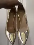 Novo Metallic Gold Pump Heels - 2