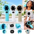 Mopower M11 Rechargeable Digital Hand Fan - 1