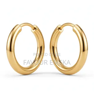 Non-Tarnish Gold Earrings