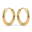 Non-Tarnish Gold Earrings - 1
