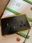 3x6 Soket Mai Tashar USB & Type-C - 1
