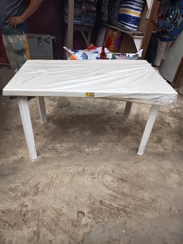 Brand New Plastic Meeting/Restaurant Table - 1