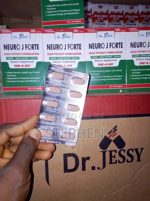 Dr Jessy Neuro J Forte 100 Caplets - Energy & Mood Support