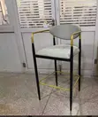 Quality Gold Arm Bar Stool - Brand New - 2