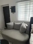 Kujerar Zama Mai Launin Grey Mai Zama 2 - Home Interiors - 2