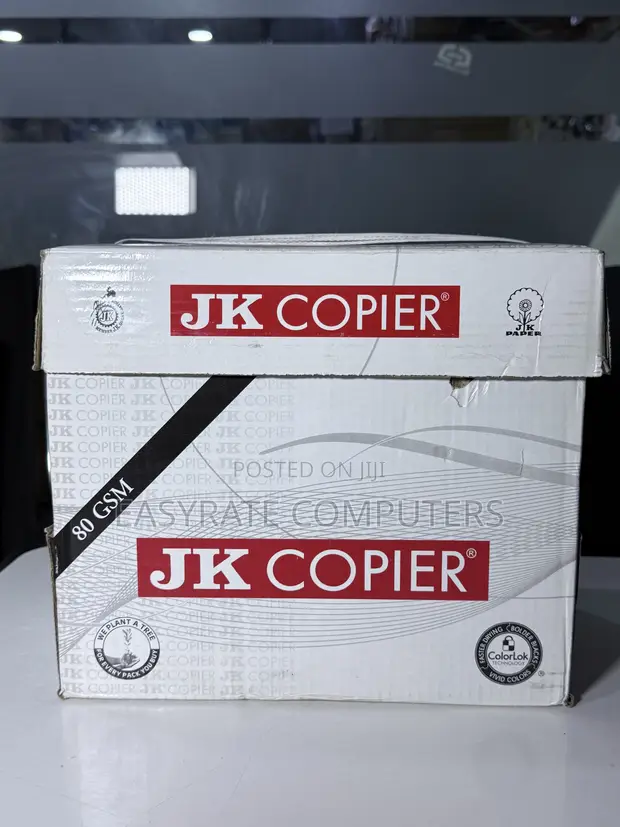 JK Paper 80gsm A4 Copy Paper (5 Reams) - 1