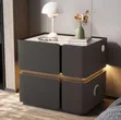 Smart Bedside Cabinet with Wireless Charging & Bluetooth Speaker - 1
