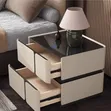 Smart Bedside Cabinet with Wireless Charging & Bluetooth Speaker - 2