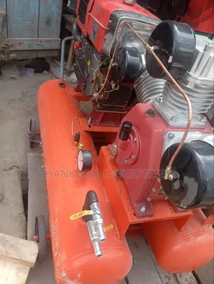 Double Tank Air Compressor Machine