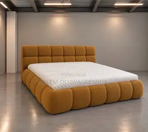Luxury 6x6 Upholstered Bedframe - Fully Padded