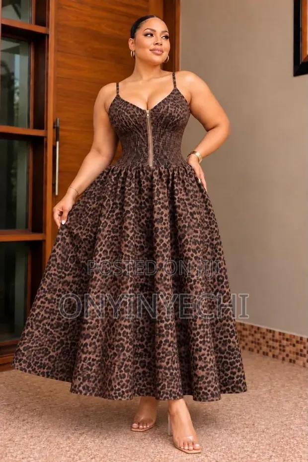 Luxury Unisex Cotton Maxi Dress - 1