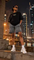 Fina Nwanne Diuko Oversized Ankara Tee - 3